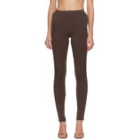 Ottolinger Brown Sculpted Hip Leggings 252016F085002