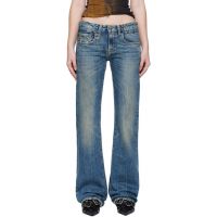 R13 Blue Boy Flare Jeans 252021F069015