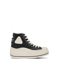 R13 Black Kurt High Top Sneakers 252021F127002