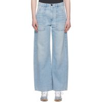 Citizens of Humanity Blue Wide Ayla Cargo Jeans 252030F069009