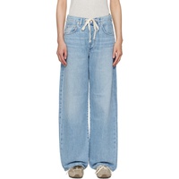 Citizens of Humanity Blue Brynn Drawstring Jeans 252030F069014