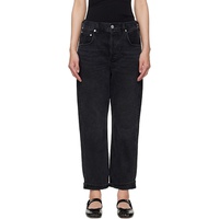 Citizens of Humanity Black Dahlia Bow Leg Baby Roll Jeans 252030F069021