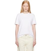 Rag & bone White Mini Slub Boyfriend T-shirt 252055F110015