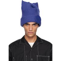 Charles Jeffrey LOVERBOY Blue Box Beanie 252101M138015