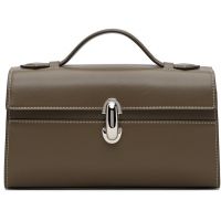Savette Taupe Symmetry Pochette Bag 252163F046010
