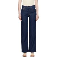 AGOLDE Indigo Harper Straight Jeans 252214F069067