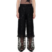 Collina Strada Black Geranium Trousers 252236F087003