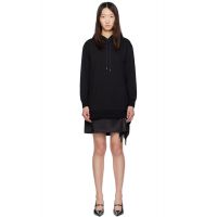 3.1 Phillip Lim Black Combo Hoodie & Minidress Set 252283F052006