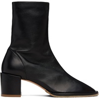 BY FAR Black Josiah Lamb Nappa Leather Boots 252289F113002
