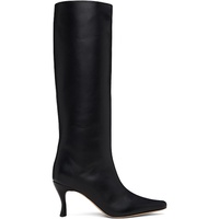 BY FAR Black Stevie 42 Knee-High Tall Boots 252289F115003