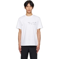 HELIOT EMIL White Fulgens T-shirt 252295M213007