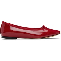 Repetto Red Cendrillon Pointed-Toe Ballerina Flats 252296F118044
