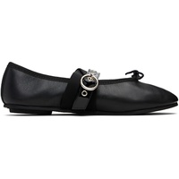Repetto Black Twist Mary Jane Ballerina Flats 252296F118050