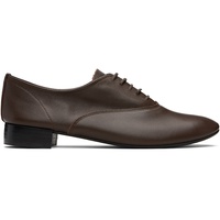 Repetto Brown Zizi Rubber-Sole Oxfords 252296F120001