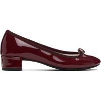 Repetto Burgundy Camille Rubber-Sole Heels 252296F122017