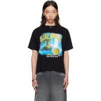 LUU DAN Black Slurp Noodles Box T-shirt 252331M213008