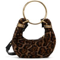 Chloe Brown Mini Bracelet Bag 252338F046009