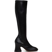 Chloe Black Janis Heeled Tall Boots 252338F115005