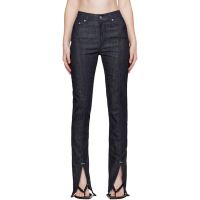 Mugler Indigo Paneled Jeans 252345F069000
