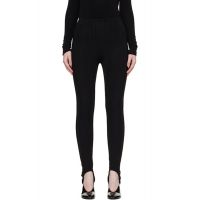 Mugler Black Jersey Milano Leggings 252345F085000