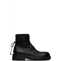 Marsell Black Parrucca Combat Boots 252349M255004