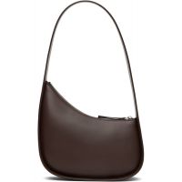 The Row Brown Half Moon Bag 252359F048015