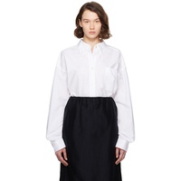 The Row White Victoria Shirt 252359F109003
