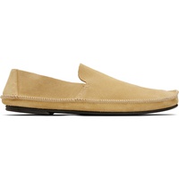 The Row Beige Tyler Loafers 252359F121008