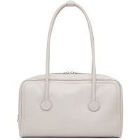 MARGESHERWOOD Gray Soft Boston Bag 252369F046011