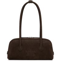 MARGESHERWOOD Brown Soft Boston EW Bag 252369F048035