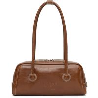 MARGESHERWOOD Brown Soft Boston EW Bag 252369F048056
