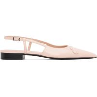 Marni Pink Leather Trunkaroo Slingback Ballerina Flats 252379F118001