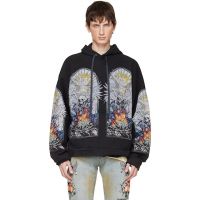 Who Decides War Black Skull Hoodie 252389M202029