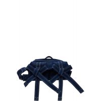 Simone Rocha Blue Beaded Classic Bow Crossbody Bag 252405F048009