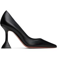 Amina Muaddi Black Ami Pump Heels 252415F122009