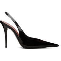 Amina Muaddi Black Anok Sling 105 Heels 252415F122022