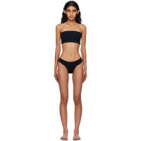 Hunza G Black Tracey Frill Bikini 252431F105006