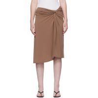 Paris Georgia Brown Elemental Ida Midi Skirt 252438F092004