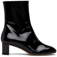 Aeyde Black Millie Patent Leather Boots 252454F113008