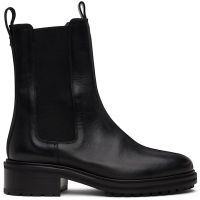 Aeyde Black Jack Leather Chelsea Boots 252454F113022