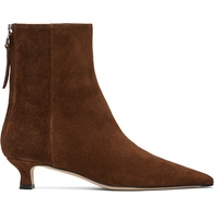 Aeyde Brown Zoe Suede Boots 252454F113026