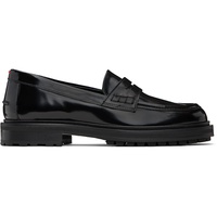 Aeyde Black Leon Loafers 252454F121006