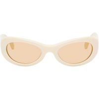 Port Tanger SSENSE Exclusive Beige Khilna Sunglasses 252458M134003