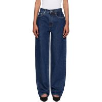 Loulou de Saison Blue Samur LDS Straight Leg Jeans 252473F069005
