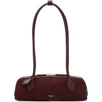 ALAIA Burgundy Le Teckel Small Bi-Material Bag 252483F046005