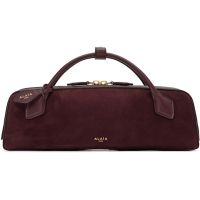 ALAIA Burgundy Le Teckel Clutch Bag 252483F046016