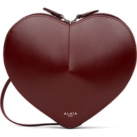 ALAIA Burgundy Le Coeur Bag 252483F048000