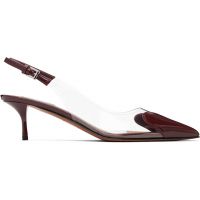 ALAIA Burgundy Le Coeur Heels 252483F122003
