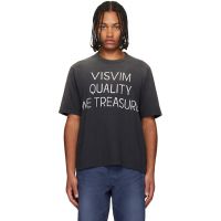 Visvim Black Jumbo T-shirt 252487M213003