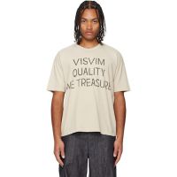 Visvim Beige Jumbo S/S DMGD T-shirt 252487M213006